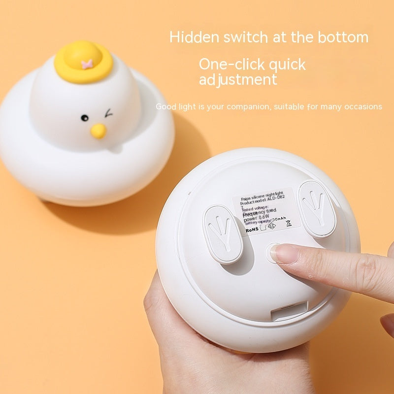 Eco-Friendly Cartoon Character Night Light - Energy-Efficient LED