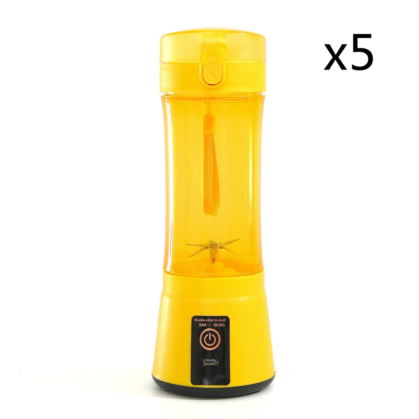 Portable Multi-Color Blender for On-the-Go Fresh Drinks