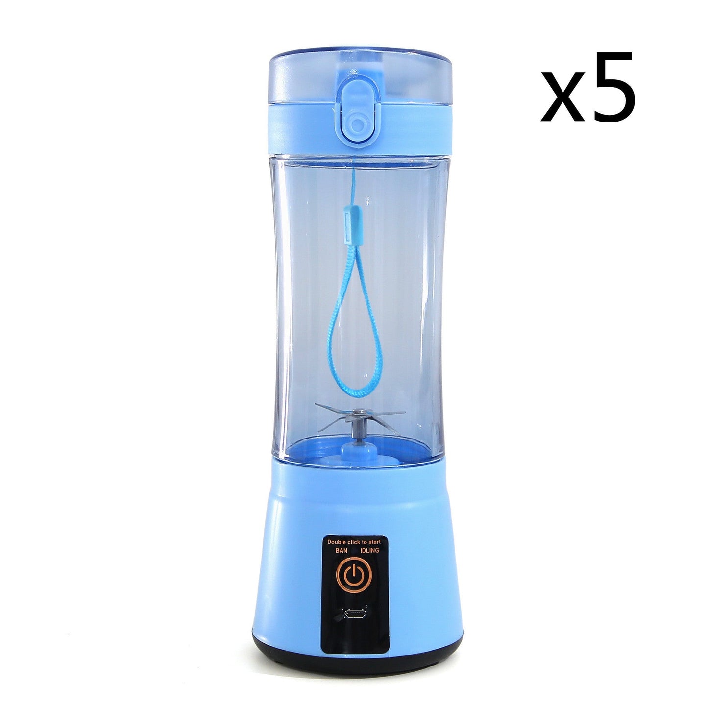 Portable Multi-Color Blender for On-the-Go Fresh Drinks