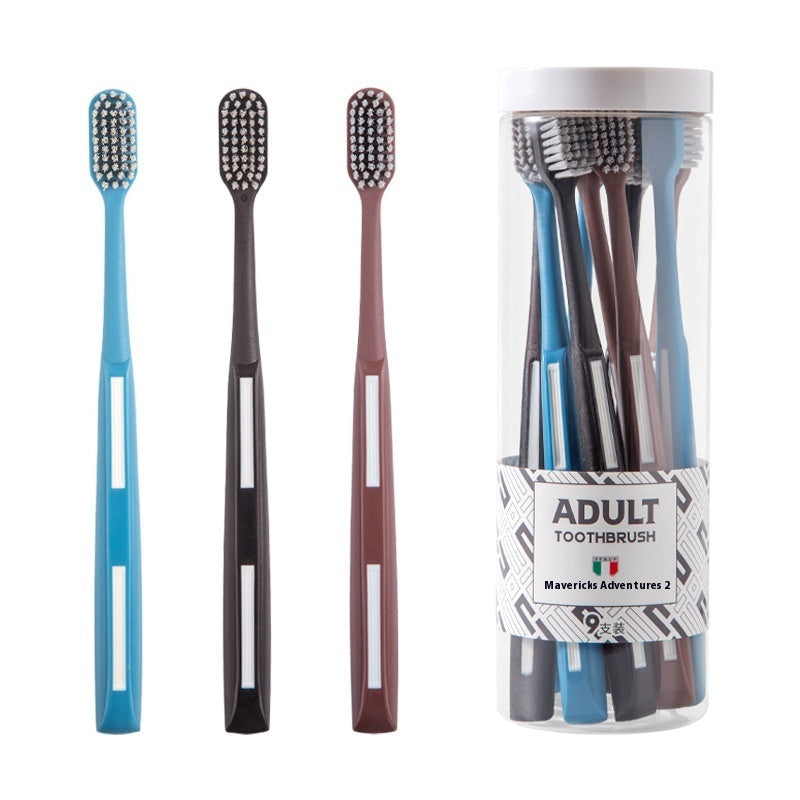 Eco-Friendly Biodegradable Adult Toothbrush - Sustainable Oral Care