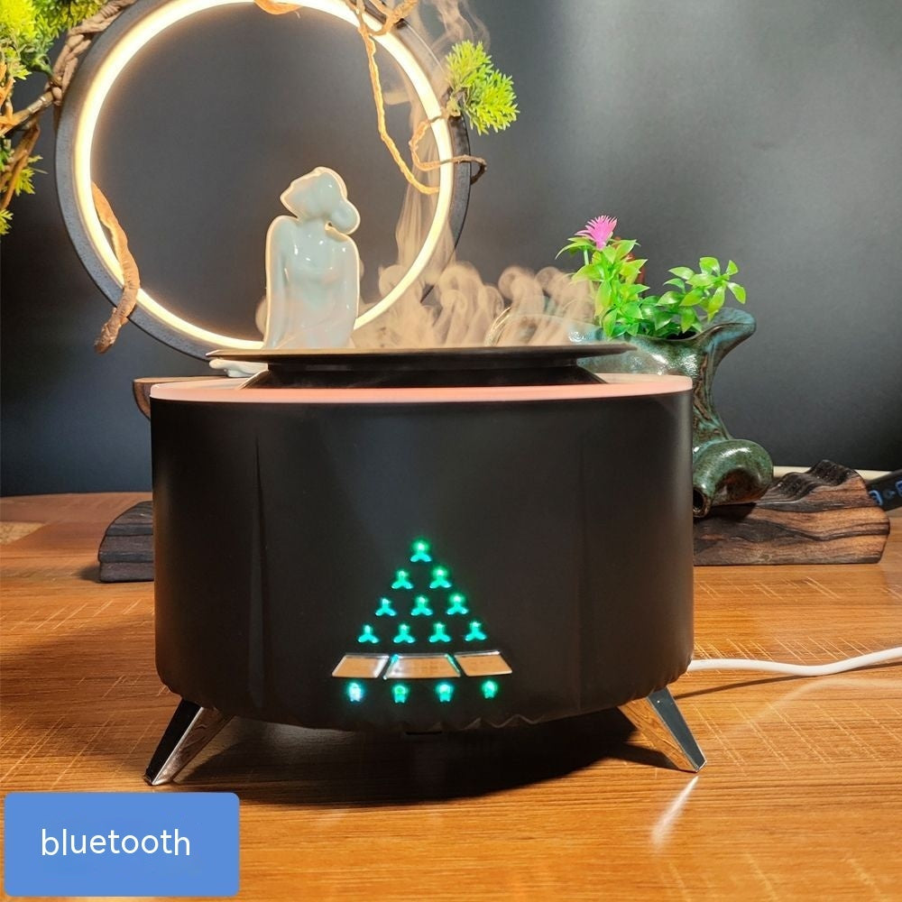 Aromatherapy Essential Oil Diffuser with Remote Control - Enhance Wellness