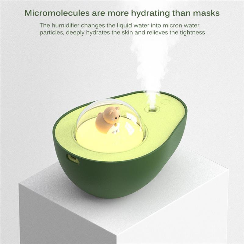 Avocado Green Humidifier - Compact, Eco-Friendly Air Quality Enhancer