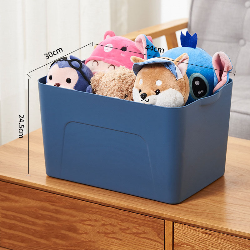 Stackable Rectangular Storage Bins - Space-Saving, Durable, Multi-Use