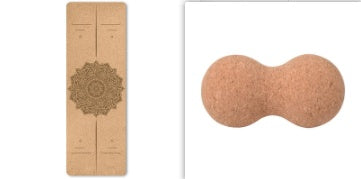 Eco-Friendly Cork Yoga Mat - Sustainable, Durable, Non-Toxic Exercise Mat