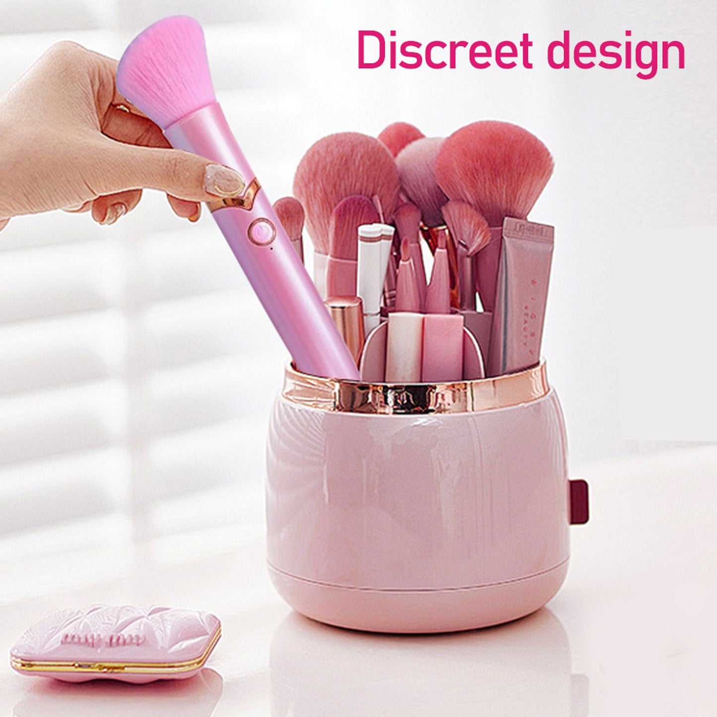 Eco-Friendly Makeup Brush Set with Sustainable Synthetic Bristles