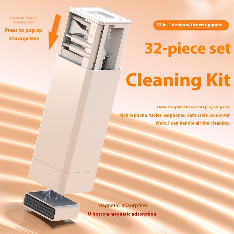 32 in 1 Multi-Functional Cleaning Kit for Eco-Friendly Home Care