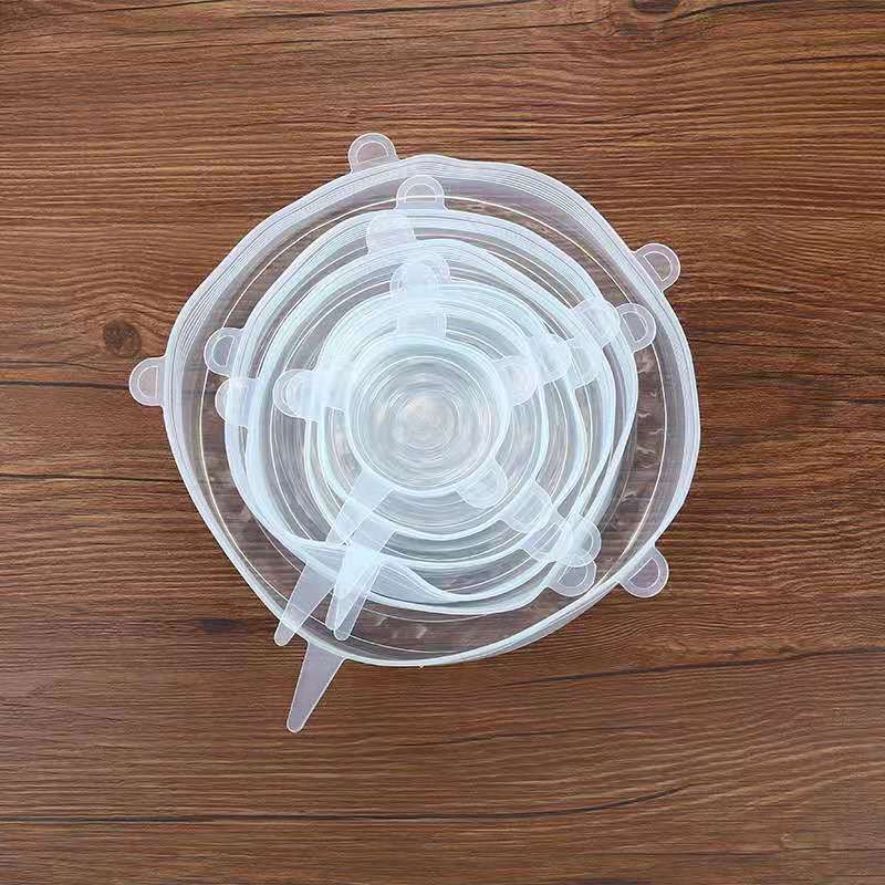 Eco-Friendly Silicone Stretch Lids - Reusable Food Storage Solution
