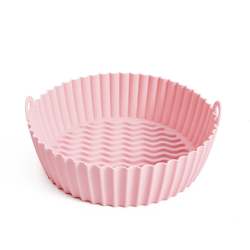 Eco-Friendly Silicone Baking Tray for Air Fryers - Reusable & Durable