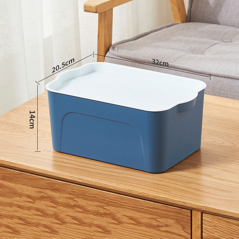Stackable Rectangular Storage Bins - Space-Saving, Durable, Multi-Use
