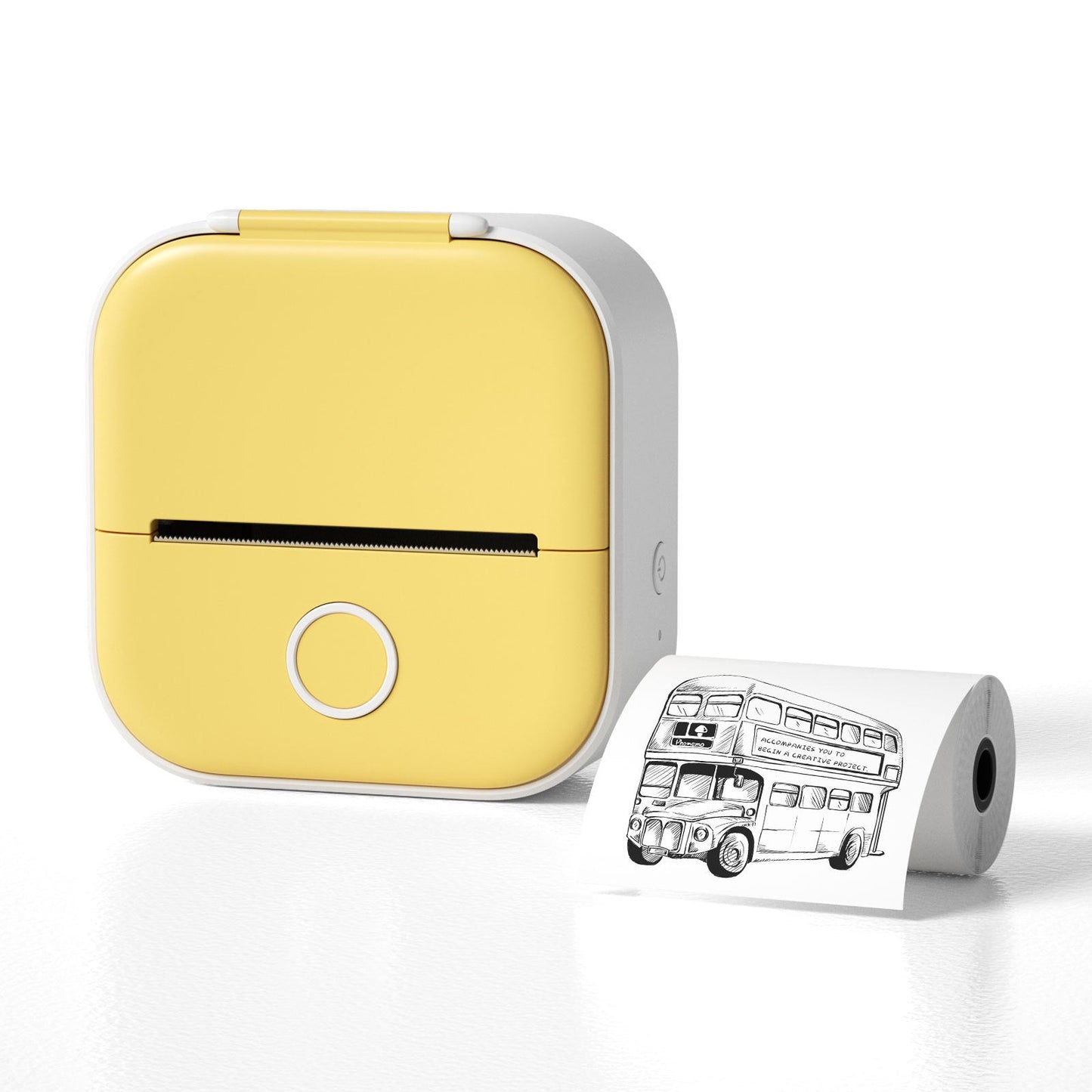 Compact Eco-Friendly Portable Label Printer for Home Organization