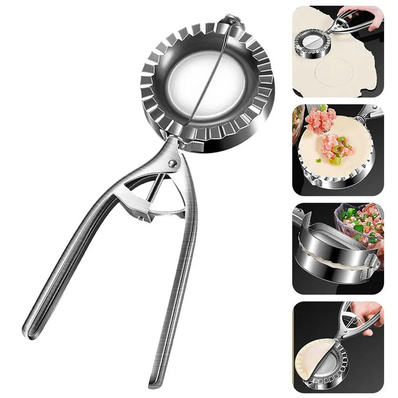 Durable Stainless Steel Dumpling Mold - Eco-Friendly Kitchen Tool