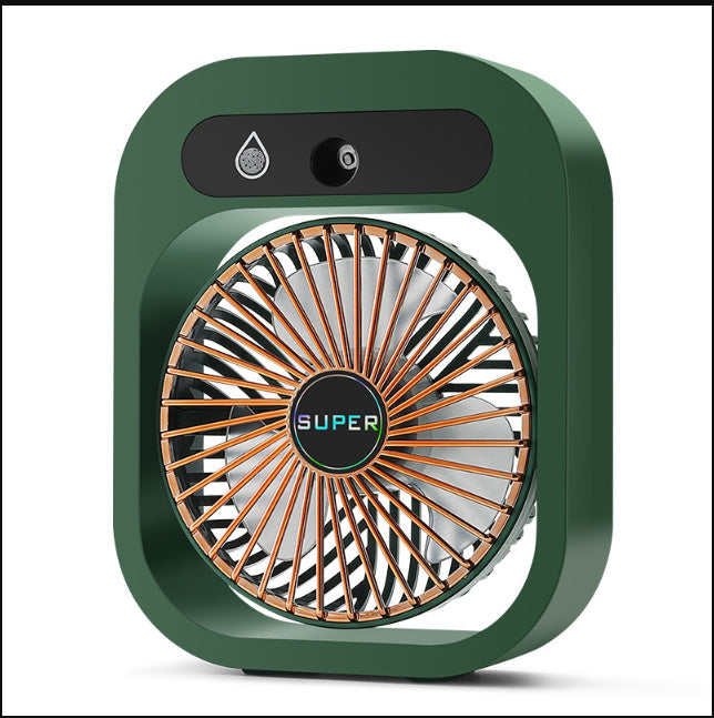 Portable Misting Air Cooler - Energy-Efficient Tabletop Cooling Device