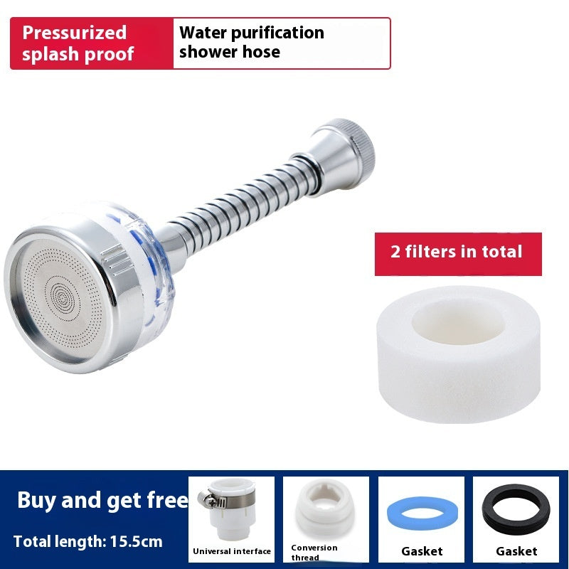 Water-Saving Filter Shower Head for Healthier Skin and Hair