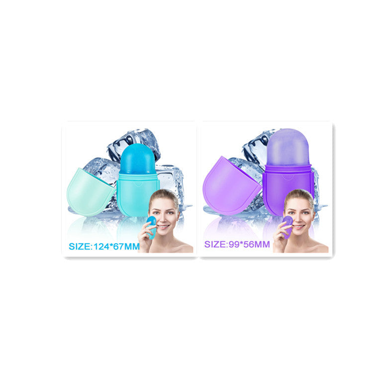 Light Blue Reusable Ice Roller for Skin Care and Wellness