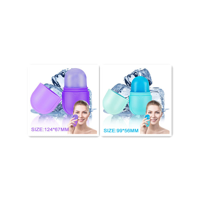 Light Blue Reusable Ice Roller for Skin Care and Wellness