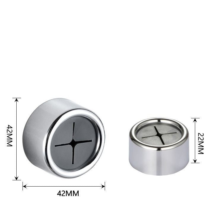 Space-Saving Circular Wall-Mounted Towel Holder - Silver with Black Accents