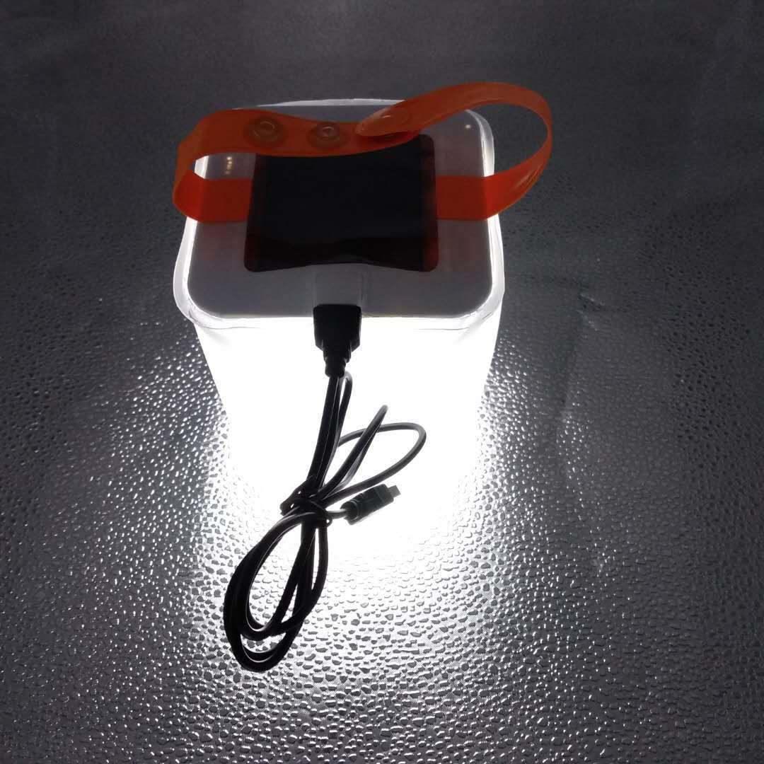 Solar-Powered Inflatable Lantern - Eco-Friendly Outdoor Lighting