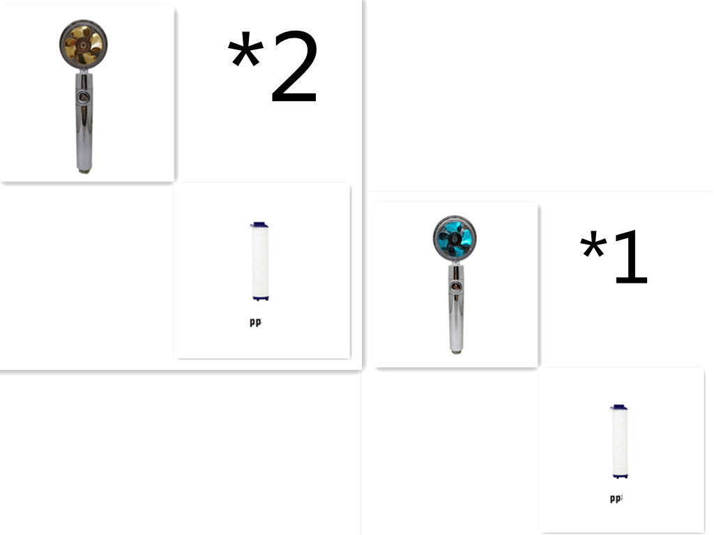 Water-Saving Handheld Shower Head with 360° Rotation and Adjustable Angles