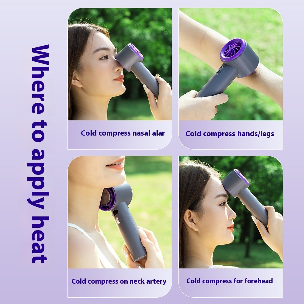 Portable Eco-Friendly Handheld Fan for Personal Cooling