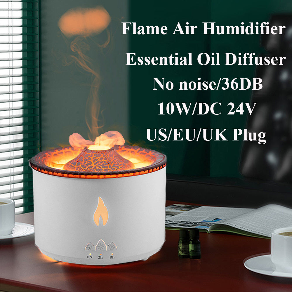 Compact Aromatherapy Diffuser with Ambient Light for Wellness