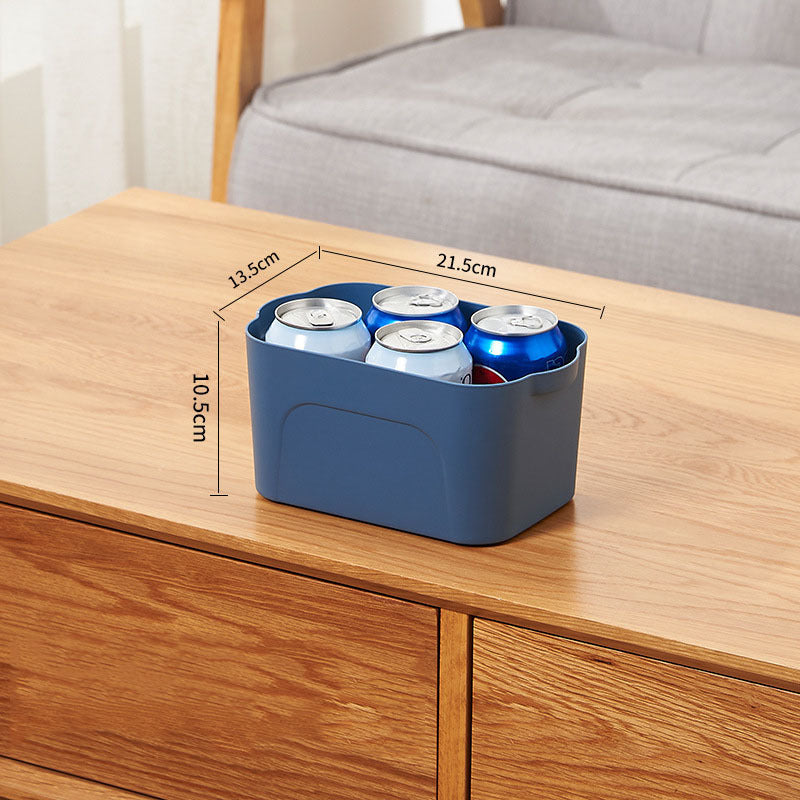 Stackable Rectangular Storage Bins - Space-Saving, Durable, Multi-Use
