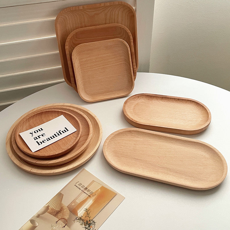 Eco-Friendly Wooden Trays - Sustainable, Biodegradable, Multi-Use