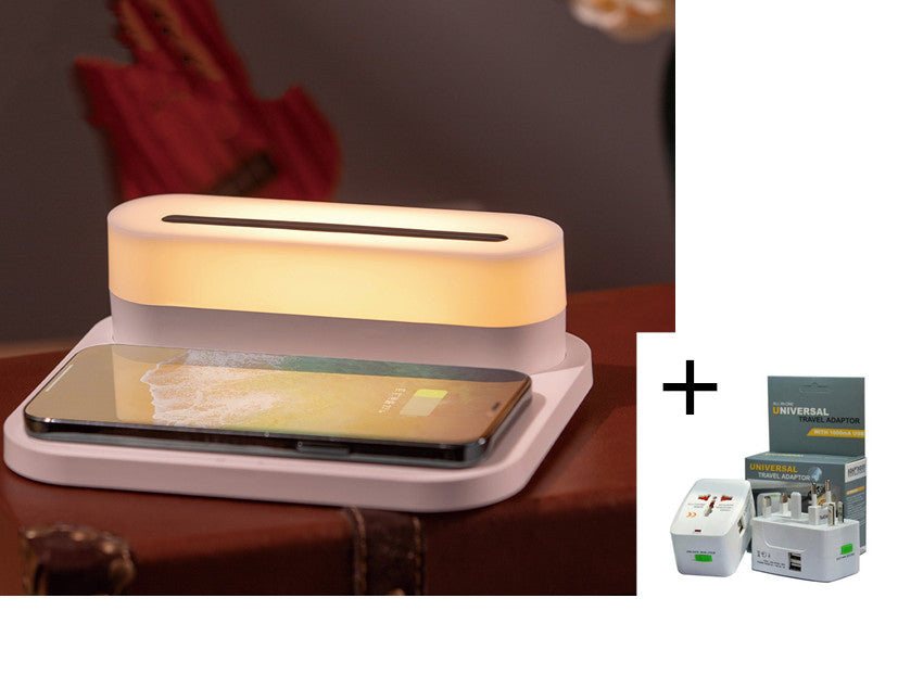 Wireless Charging Station with LED Night Light