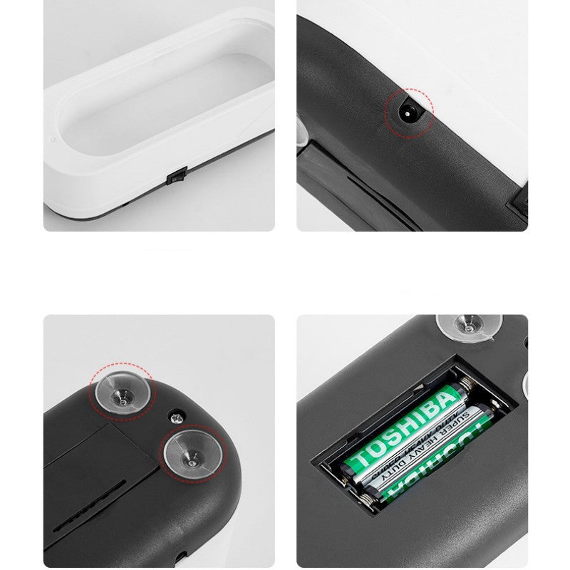 Ultrasonic Glasses Cleaner - Eco-Friendly, Water-Saving Device