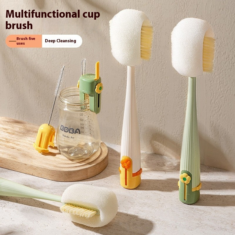 Multi-Functional Eco-Friendly Cleaning Brush Set for Home