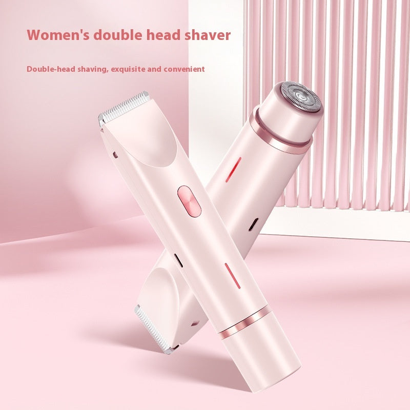 Rechargeable Pink Electric Hair Trimmer for Eco-Friendly Grooming