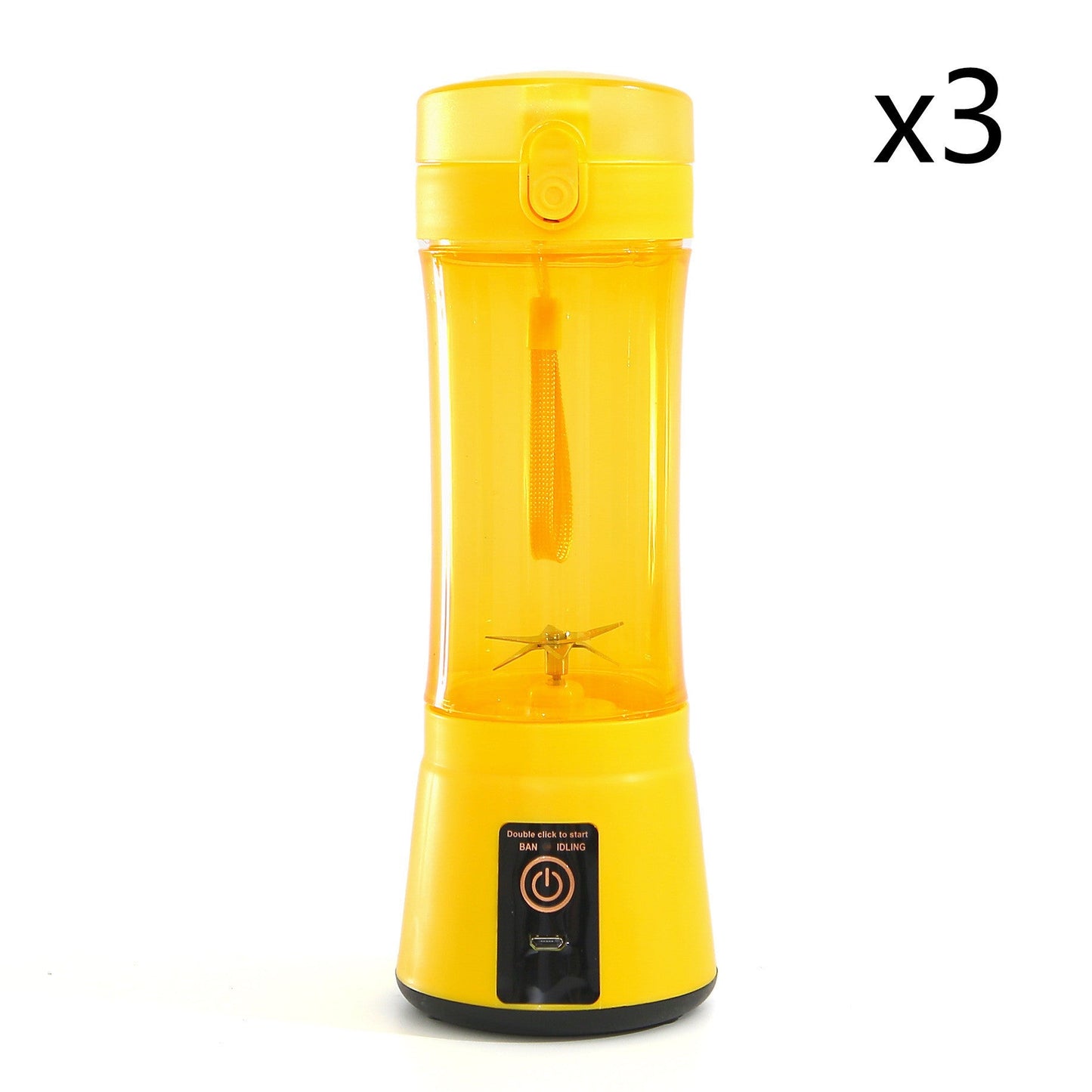 Portable Multi-Color Blender for On-the-Go Fresh Drinks
