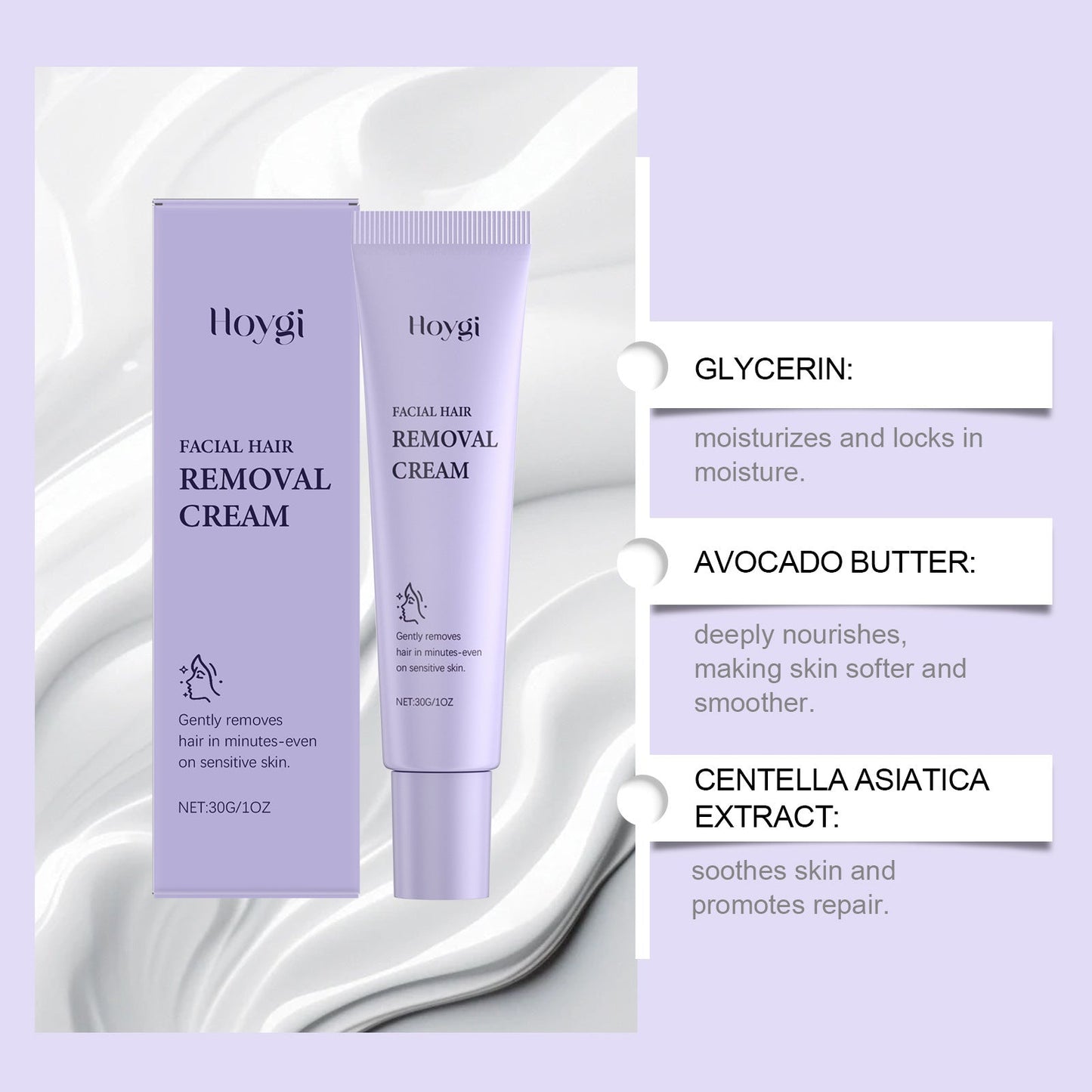 Women's Eco-Friendly Shave & After-Shave Oil Cream - Hydrating & Soothing