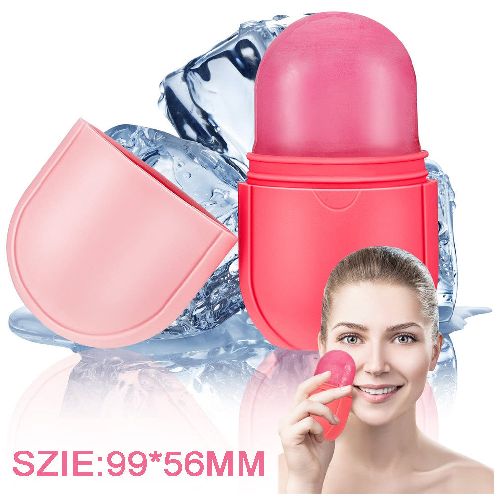 Light Blue Reusable Ice Roller for Skin Care and Wellness