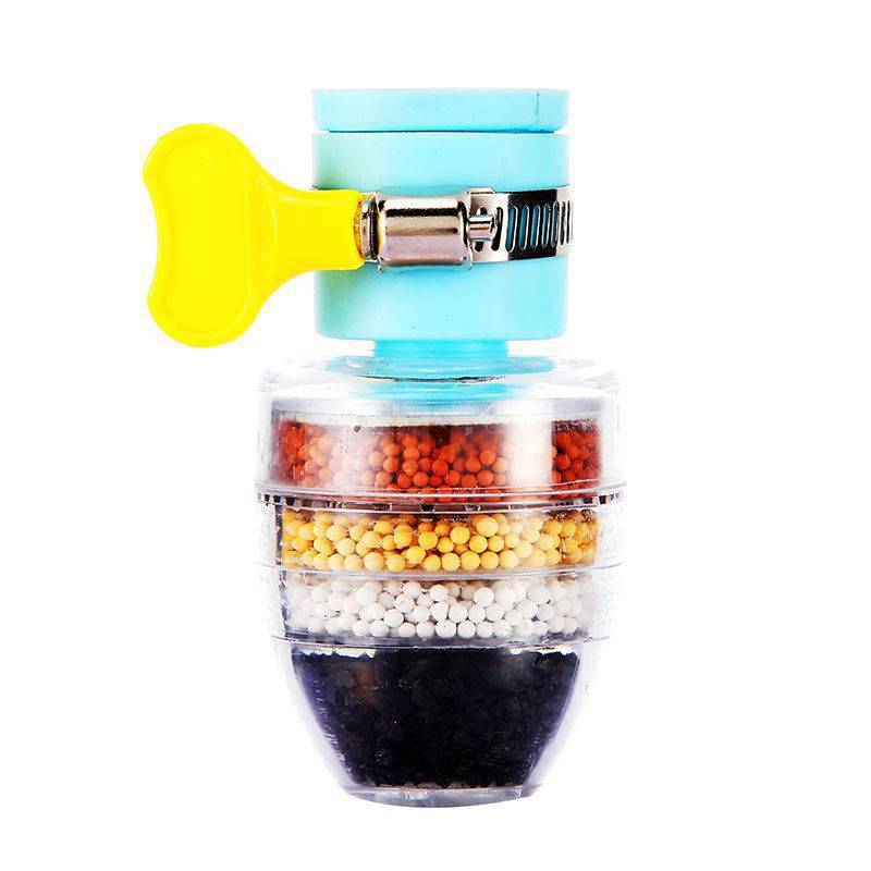 Transparent Faucet Water Filter with Mineral Filtration for Cleaner Water