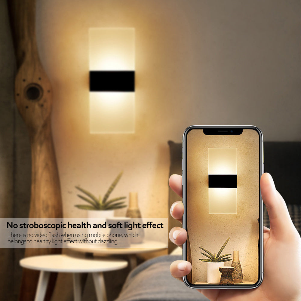 Rechargeable Touch Dimming Wall Light - Eco-Friendly, No Wiring Needed