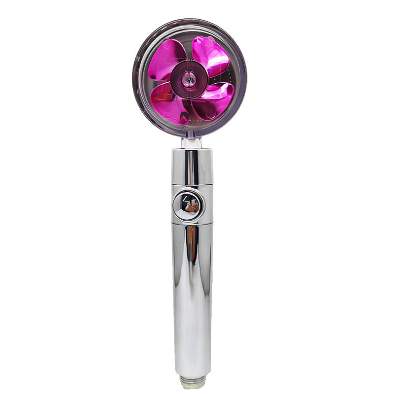 Water-Saving Handheld Shower Head with 360° Rotation and Adjustable Angles