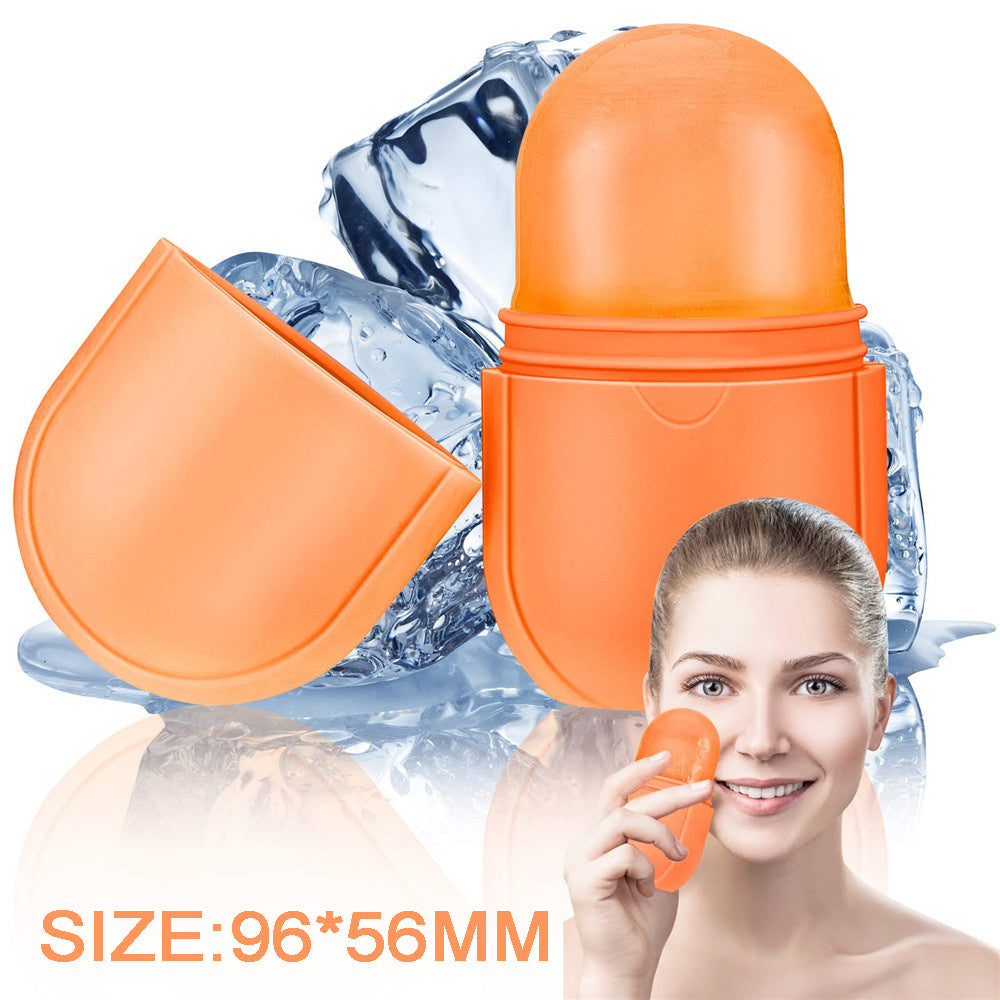 Light Blue Reusable Ice Roller for Skin Care and Wellness
