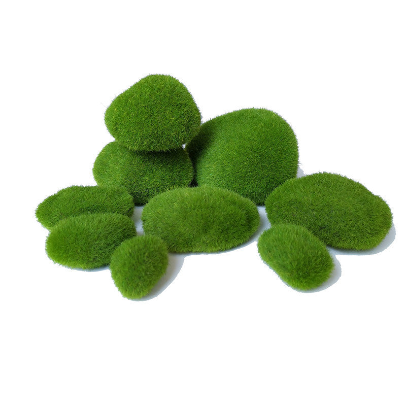 Eco-Friendly Decorative Moss Stones for Home Décor