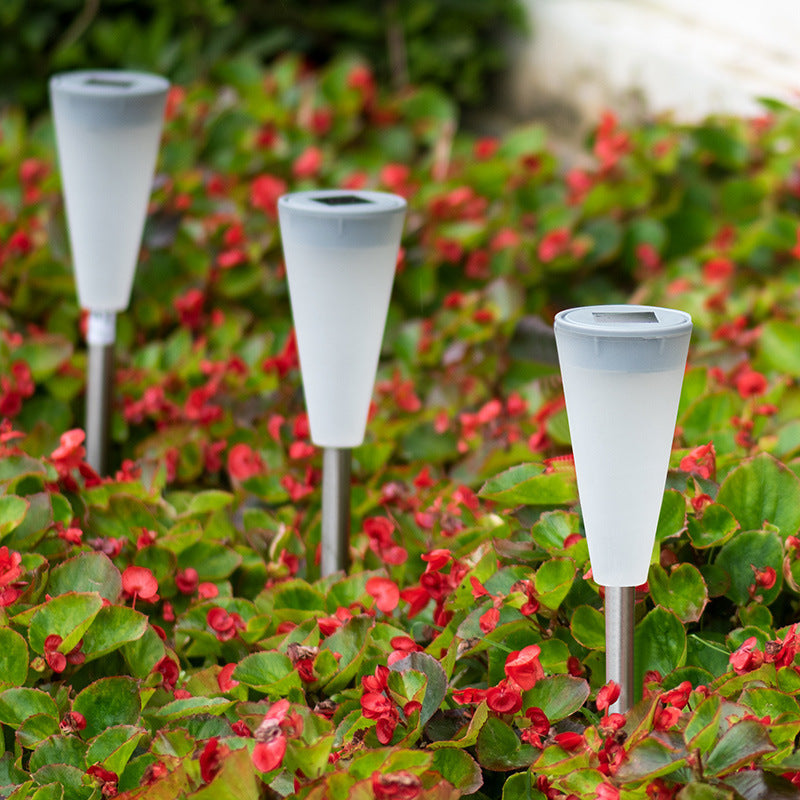 Solar-Powered Multicolor Garden Lights - Eco-Friendly Outdoor Lighting