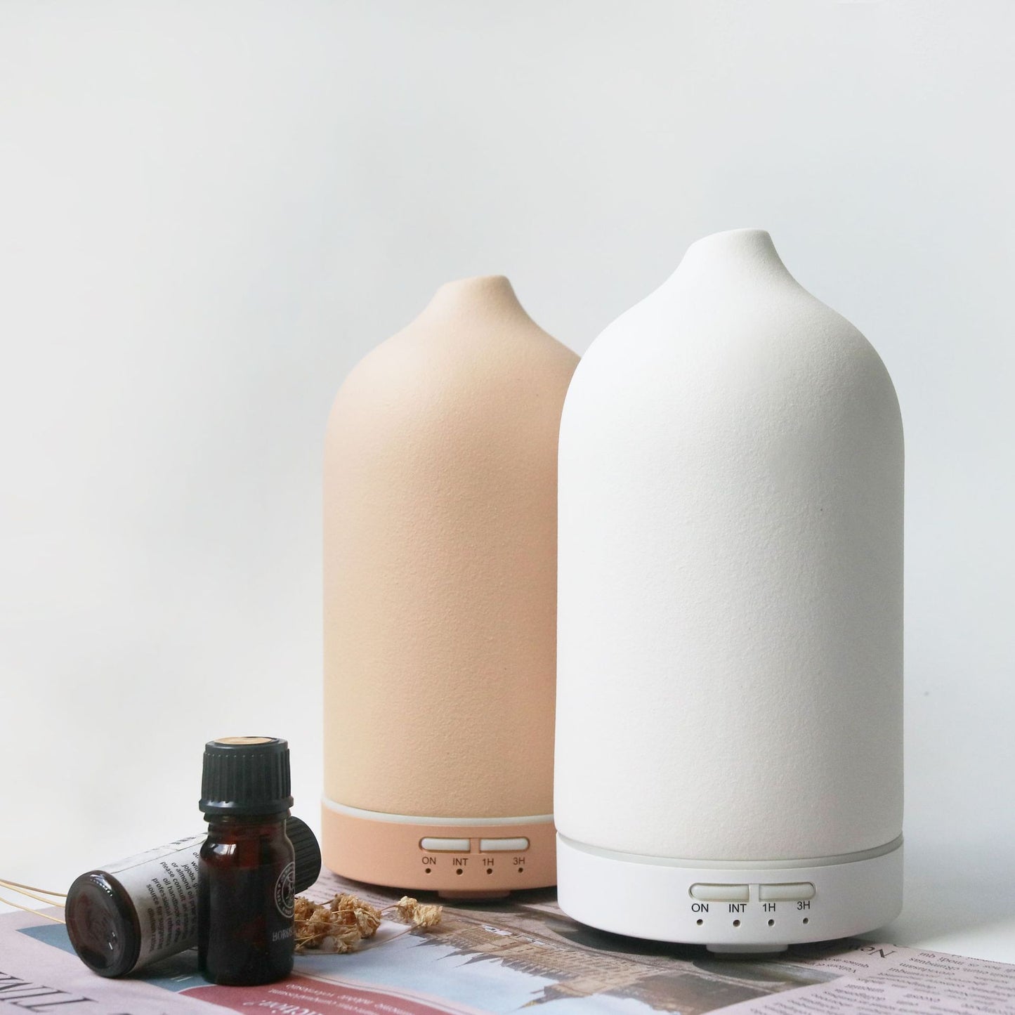 Eco-Friendly Ceramic Essential Oil Diffuser for Aromatherapy