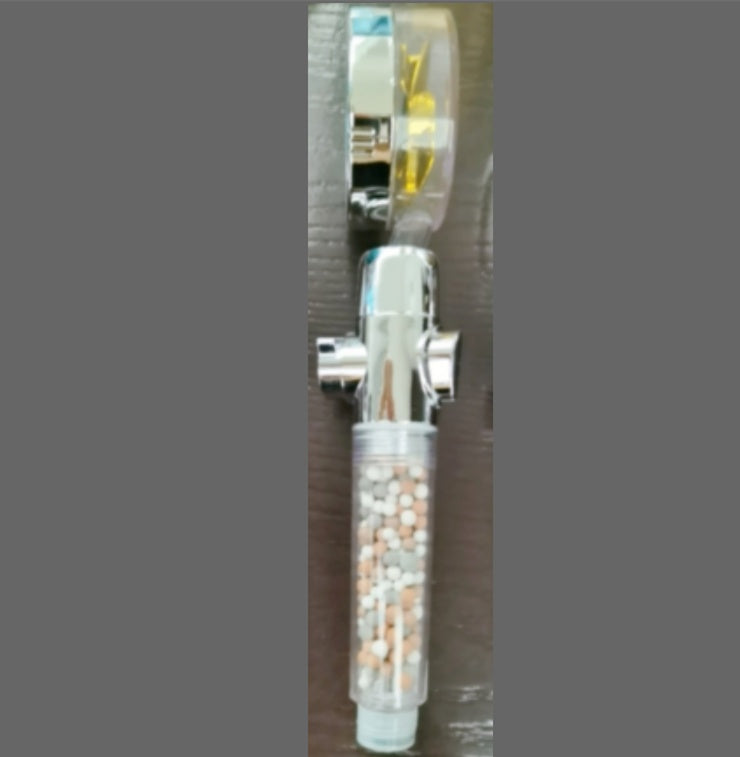 Water-Saving Handheld Shower Head with 360° Rotation and Adjustable Angles