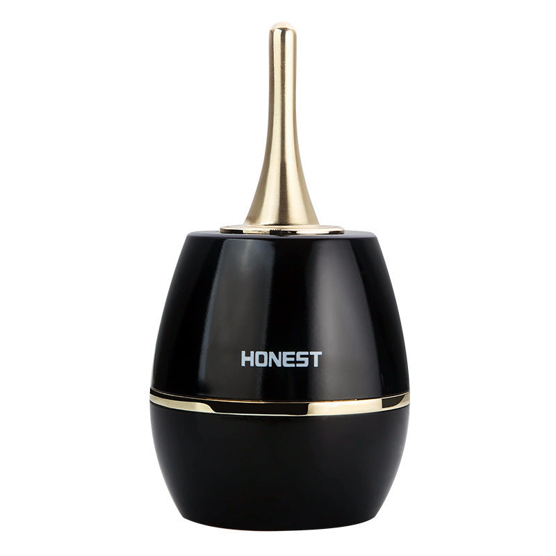 Eco-Friendly Black & Gold Oil Lamp - Sustainable Lighting Solution