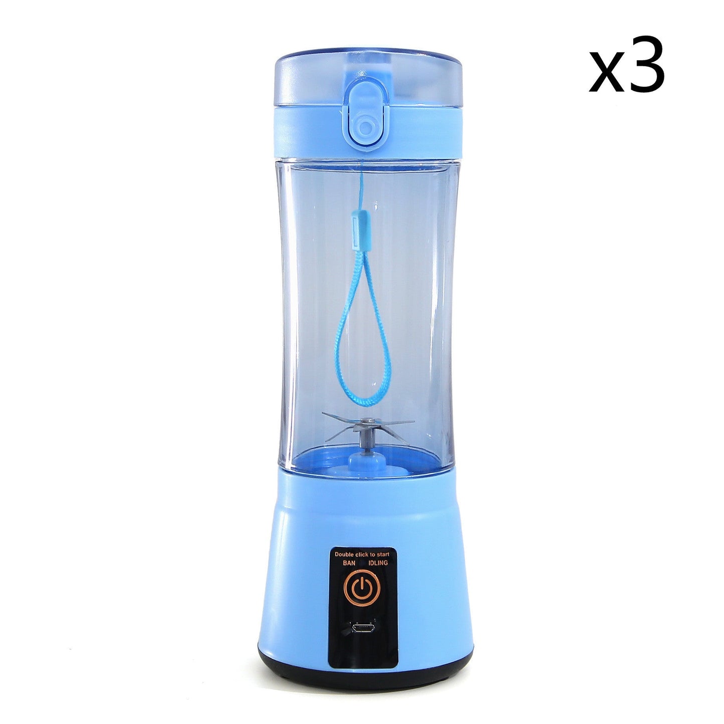 Portable Multi-Color Blender for On-the-Go Fresh Drinks
