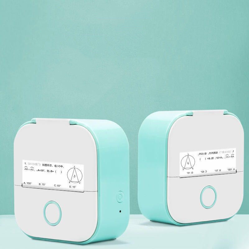 Compact Eco-Friendly Portable Label Printer for Home Organization