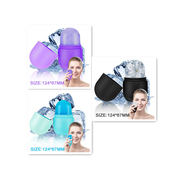 Light Blue Reusable Ice Roller for Skin Care and Wellness