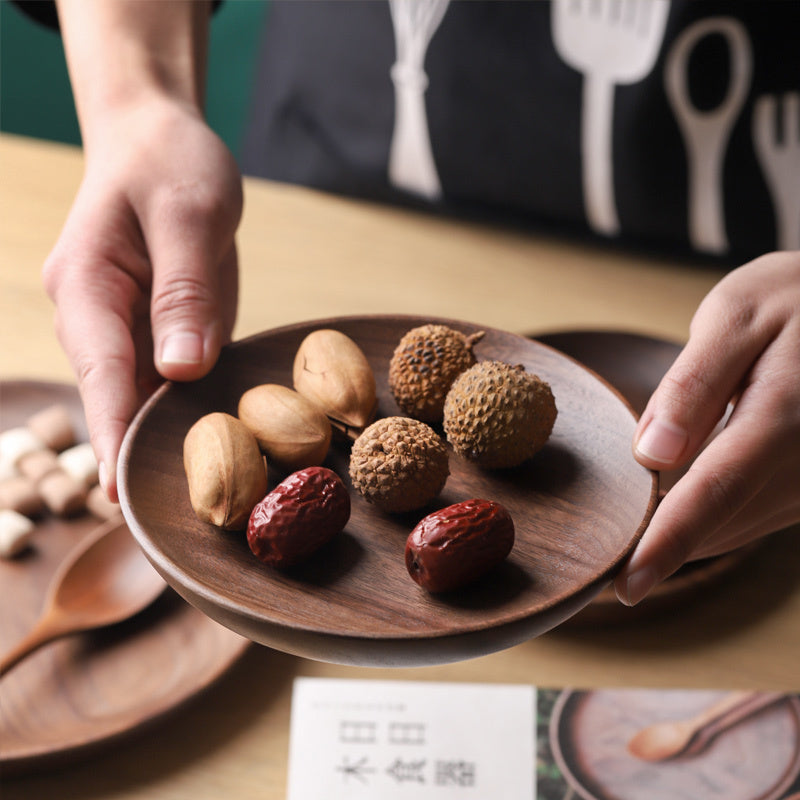 Eco-Friendly Wooden Dinnerware Set - Sustainable & Biodegradable