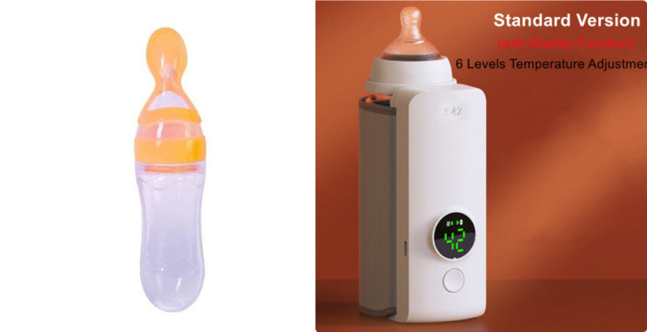 Portable Digital Bottle Warmer - Rechargeable & Eco-Friendly