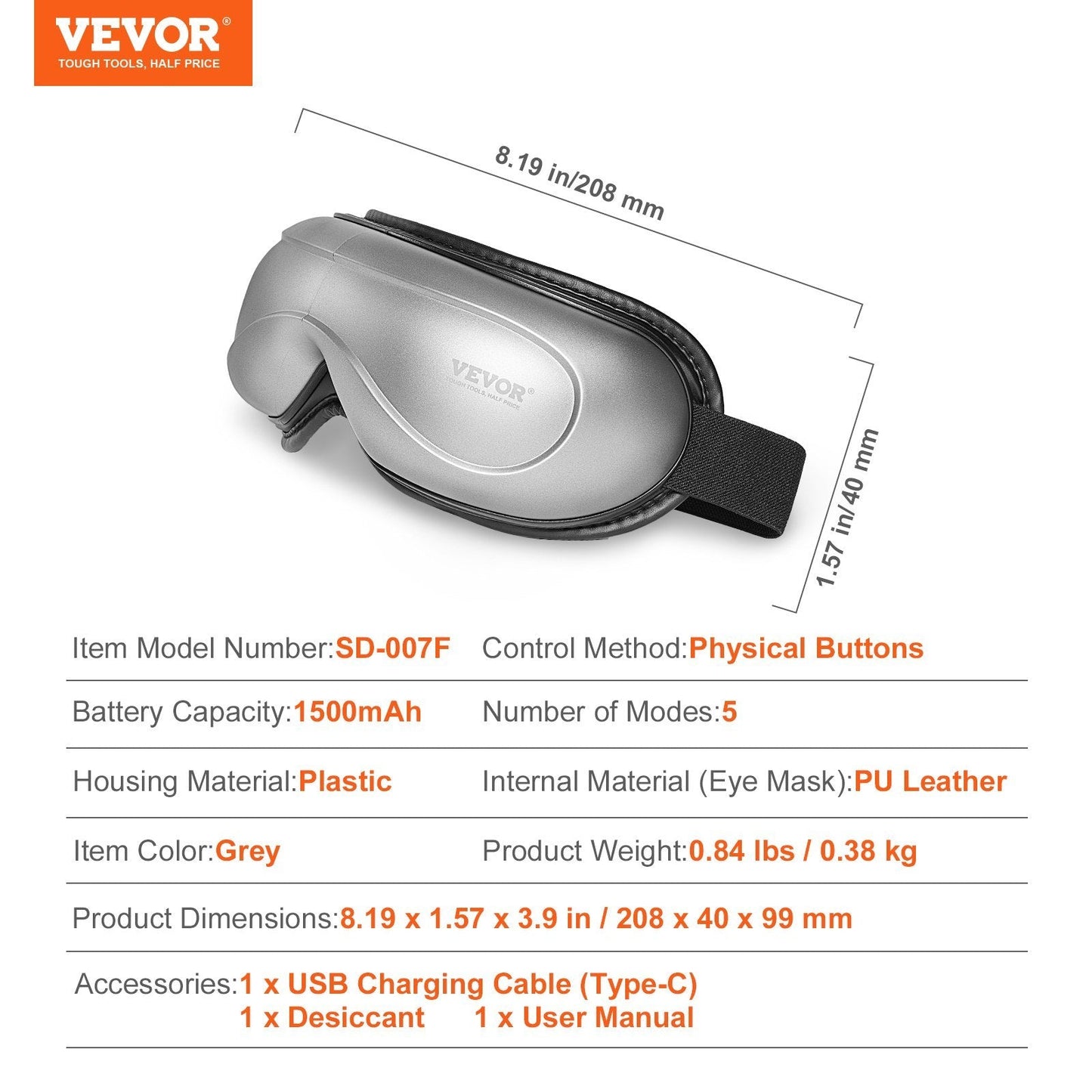 Ergonomic Eye Massager for Relaxation and Eye Care