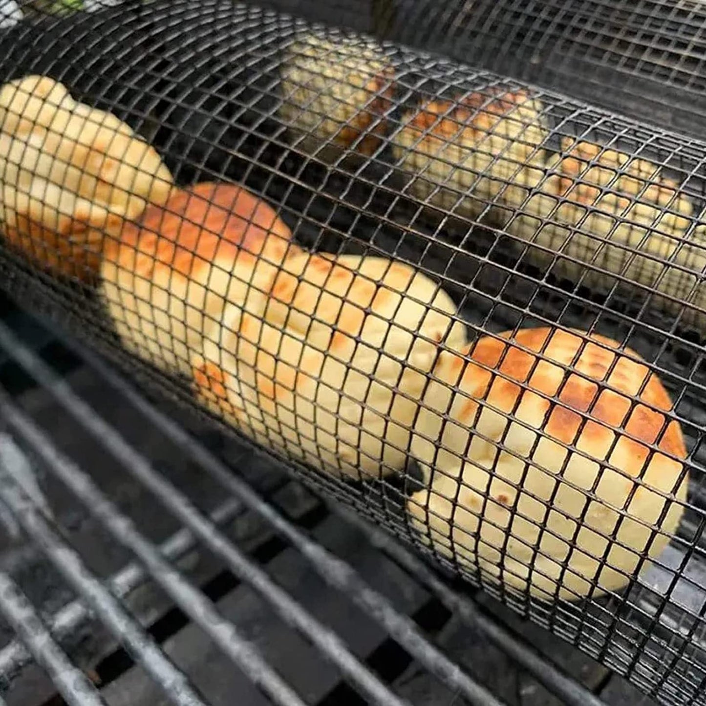 Stainless Steel Grill Basket for Even Cooking