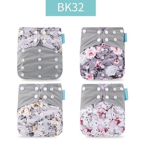 Eco-Friendly Reusable Cloth Diapers - Sustainable, Adjustable, and Gentle on Baby's Skin